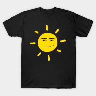 Man Face | Sun Man T-Shirt